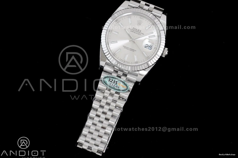 1:1 Premium Stick Steel Clean Jubilee 126334 SH 904L Dial Best Bracelet DateJust on Edition Silver 41 625 0423